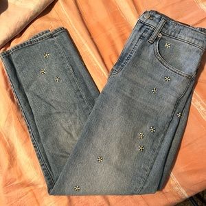 Madewell size 26 straight leg jeans